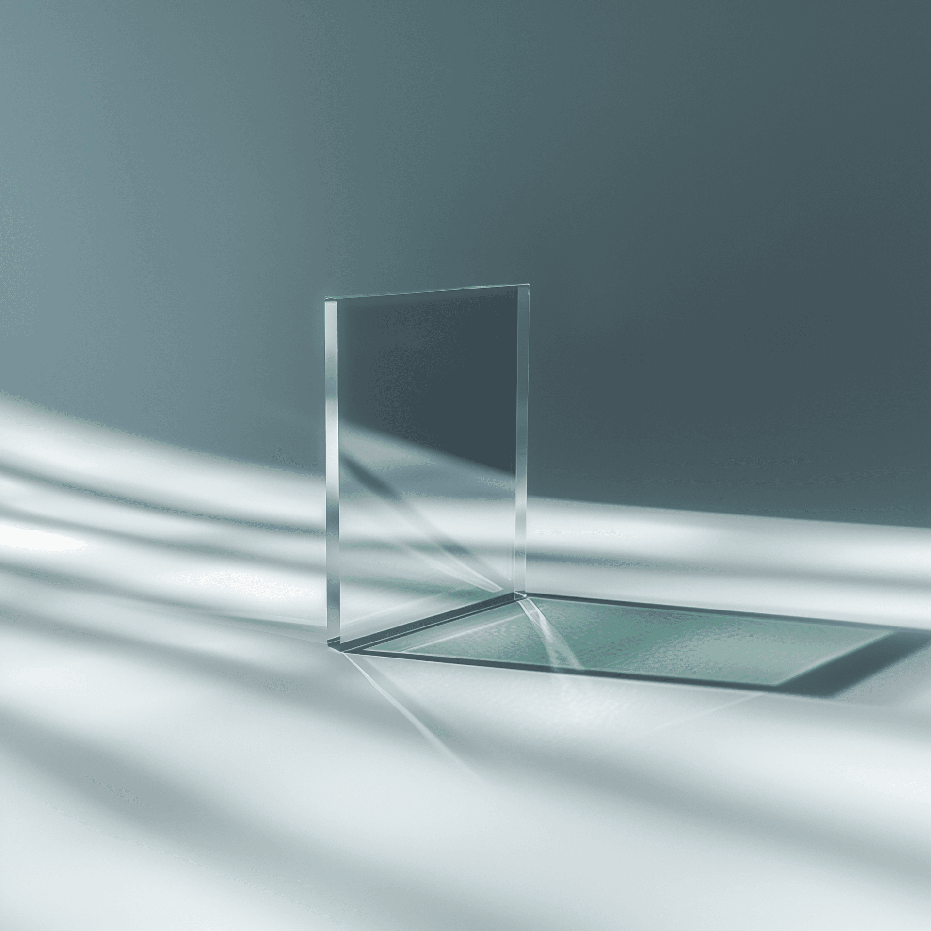 Rendering of float glass with NxLite coating